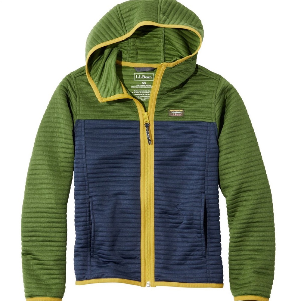 EUC Boys LL Bean Airlight Jacket Medium 10-12